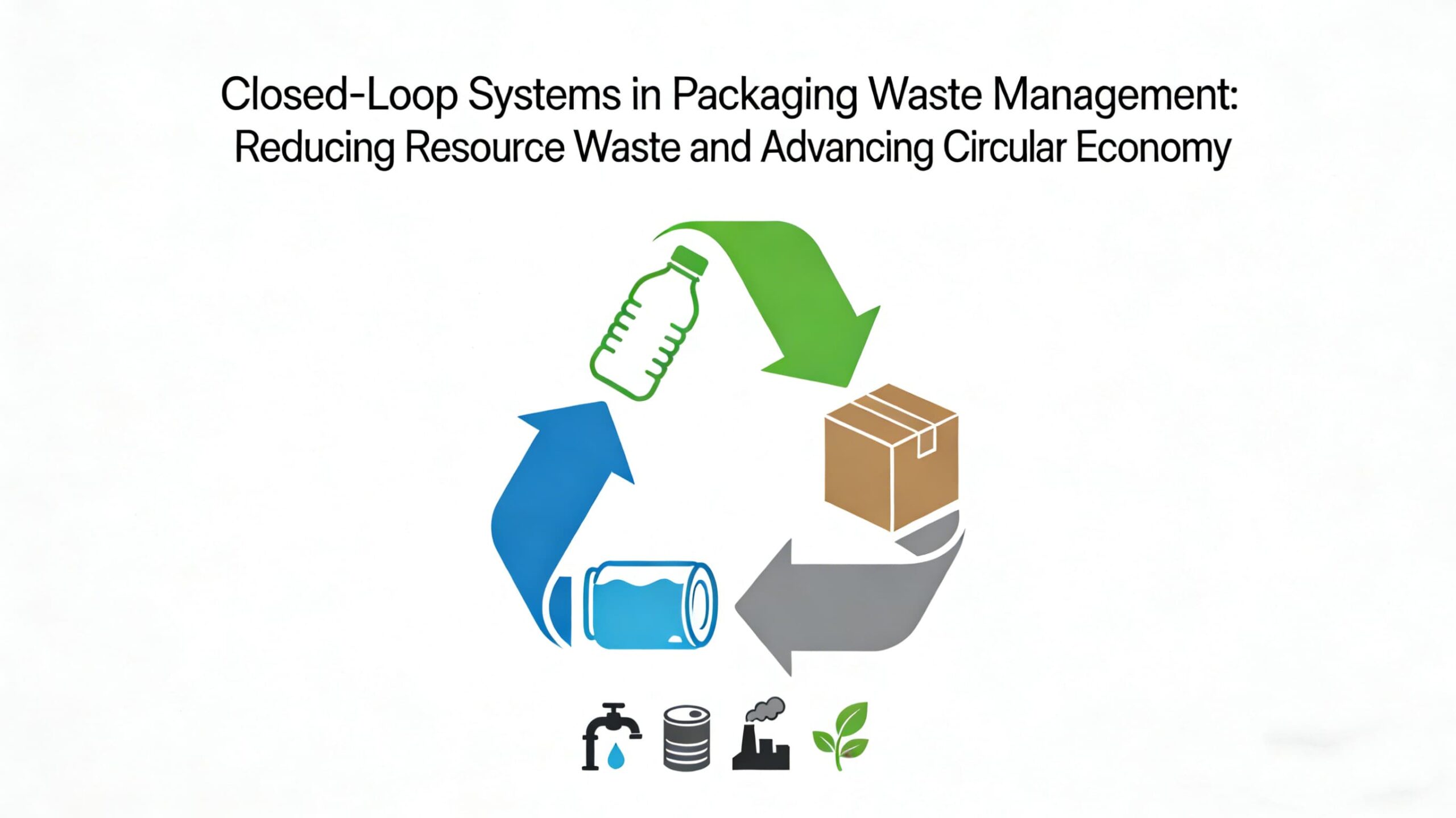 Geschlossene Kreislaufsysteme in der Verpackungsabfallwirtschaft reduzieren Ressourcenverschwendung und fördern die Kreislaufwirtschaft