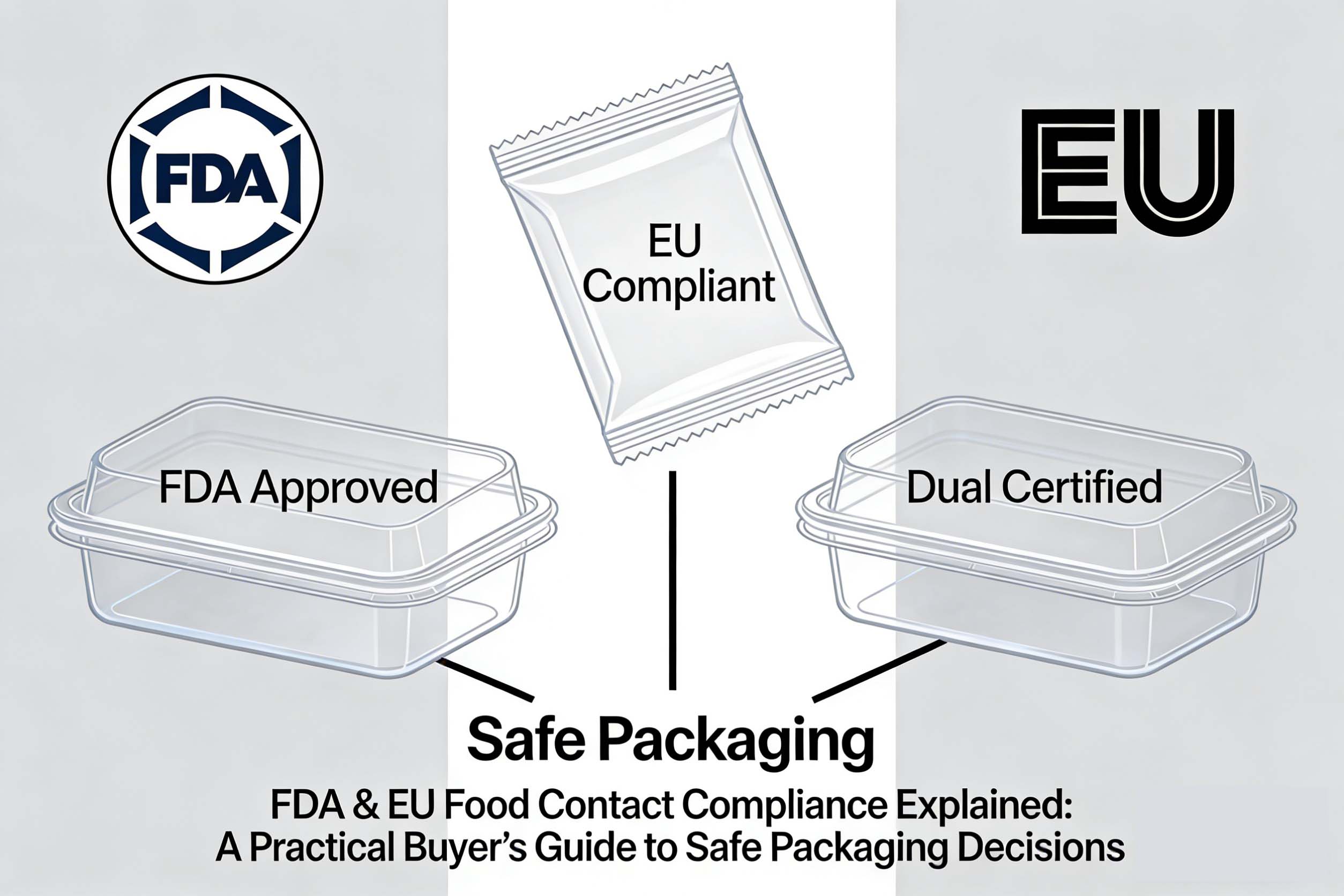 FDA & EU Food Contact Compliance Explained: A Practical Buyer’s Guide to Safe Packaging Decisions