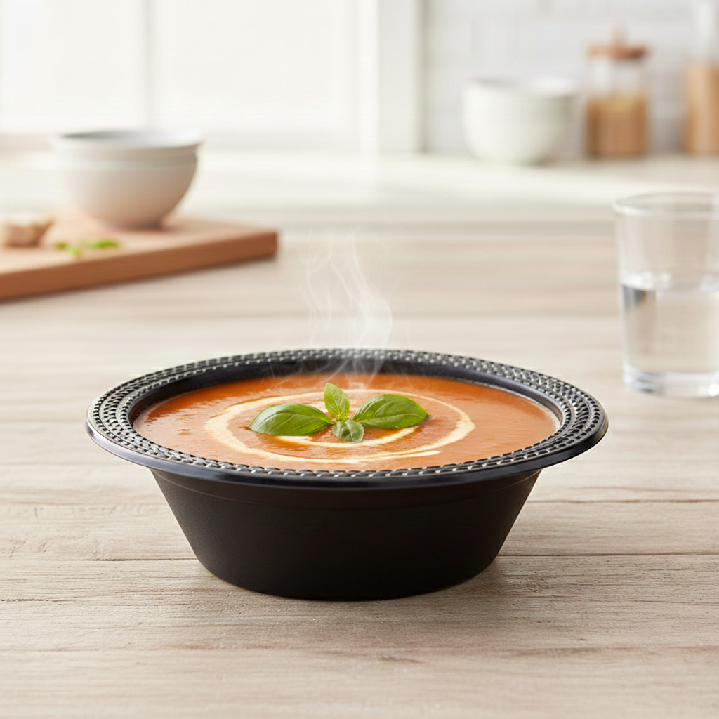 350ml Disposable PP Bowl for Soup & Rice 13 Soup Bowl