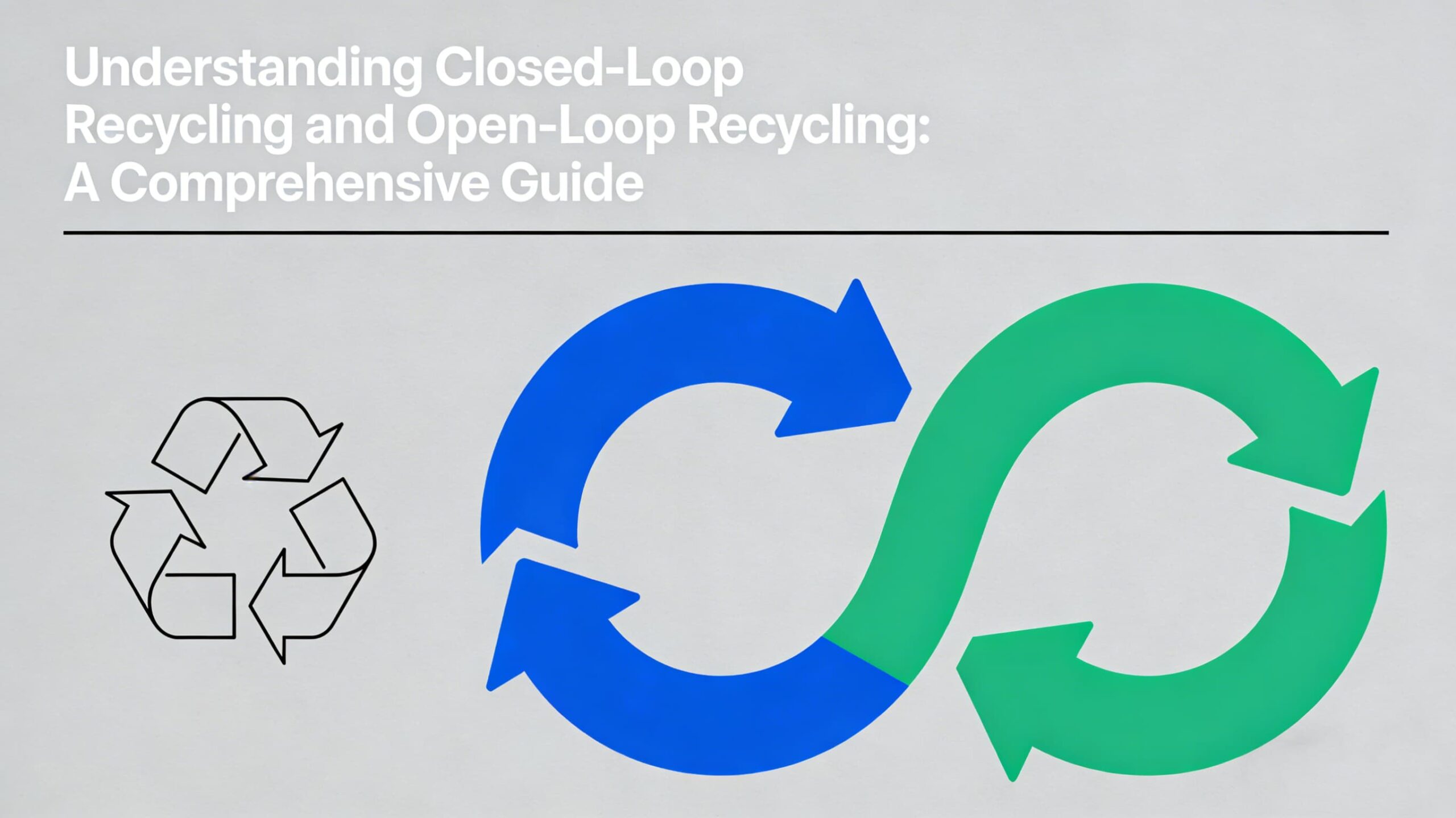 Understanding Closed-Loop Recycling and Open-Loop Recycling A Comprehensive Guide