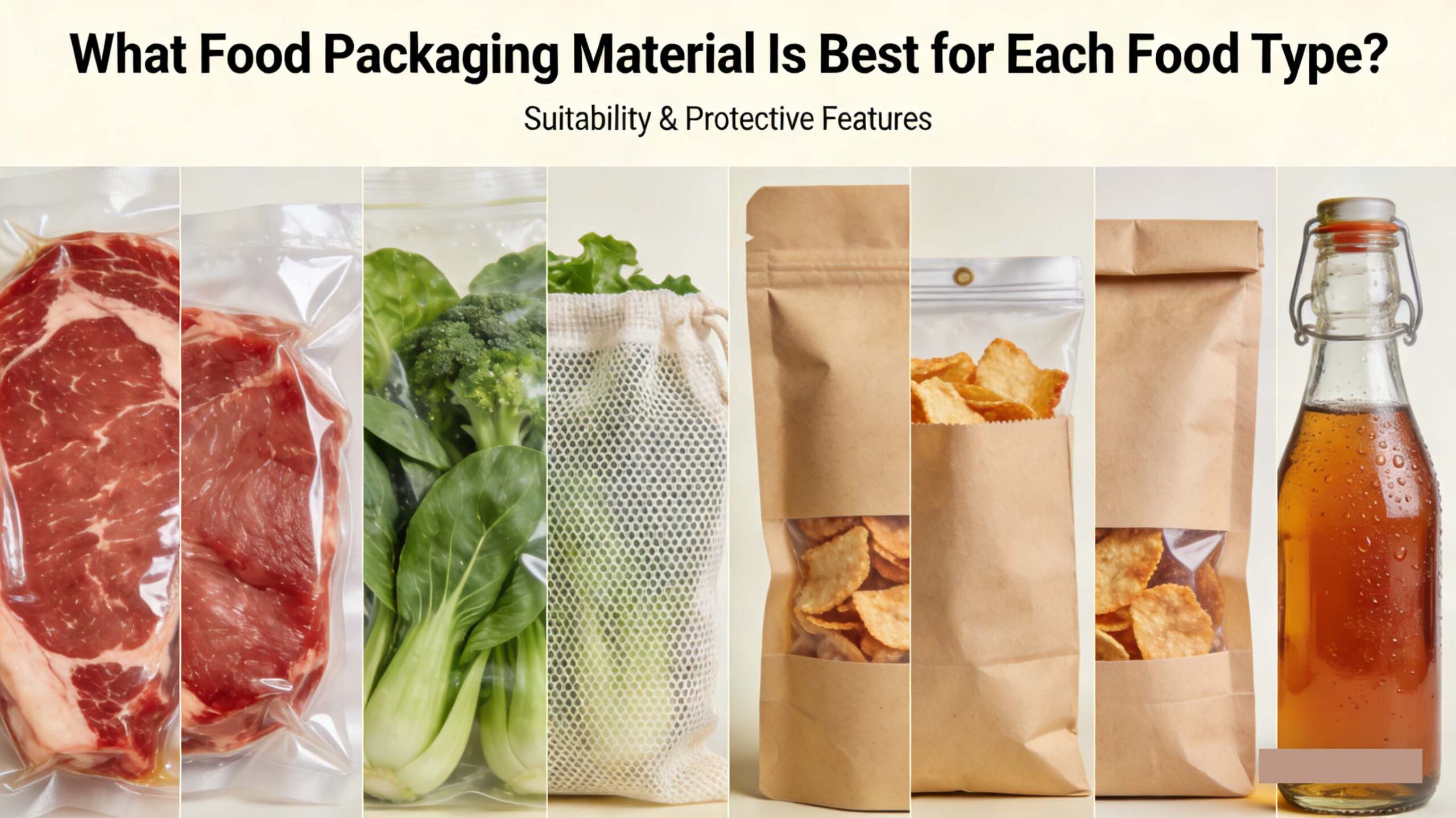 What Food Packaging Material Is Best for Each Food Type?