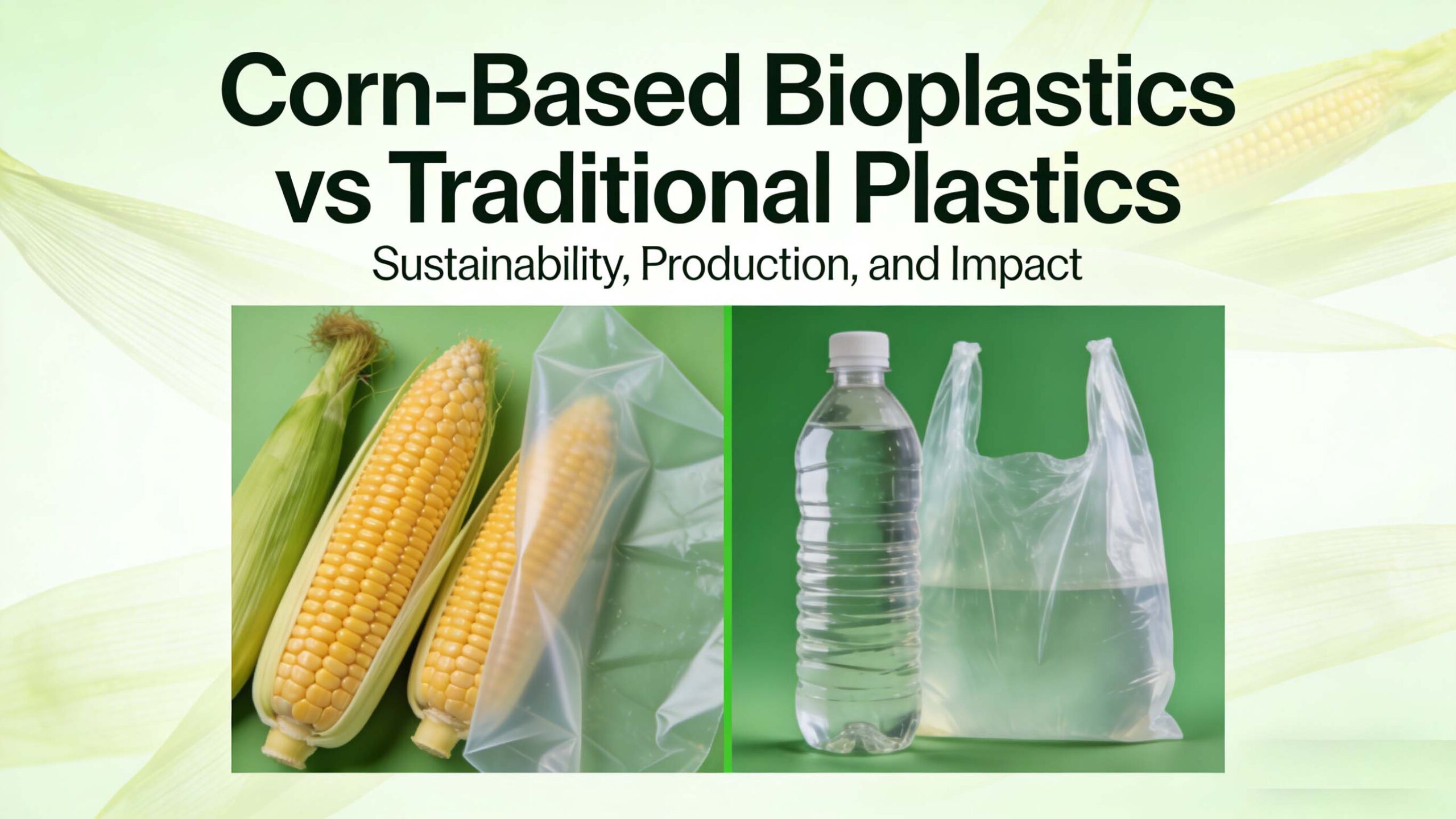 Corn-Based Bioplastics vs Traditional Plastics