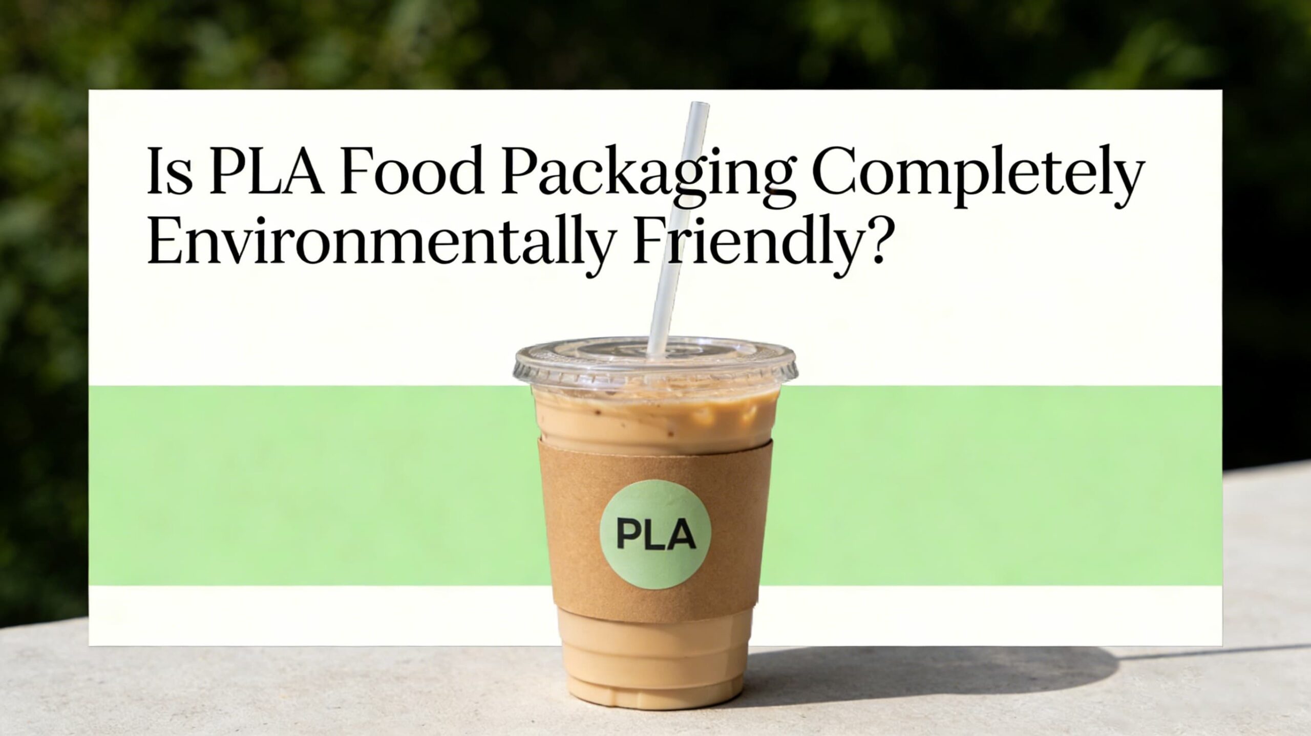 Is PLA Food Packaging Completely Environmentally Friendly