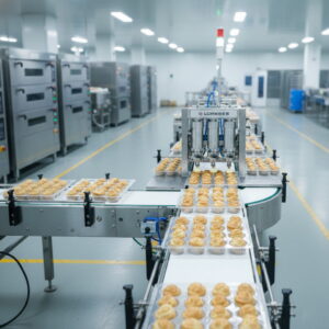 PP tray for bakery production line