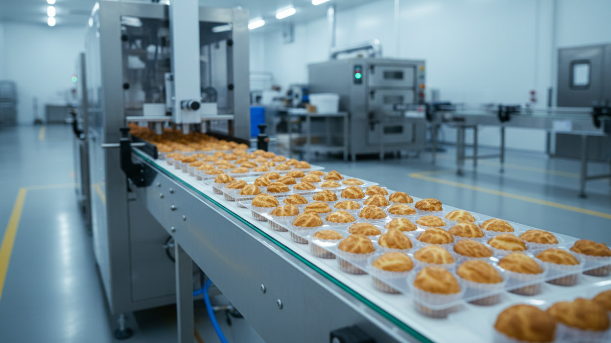 PP tray for bread production