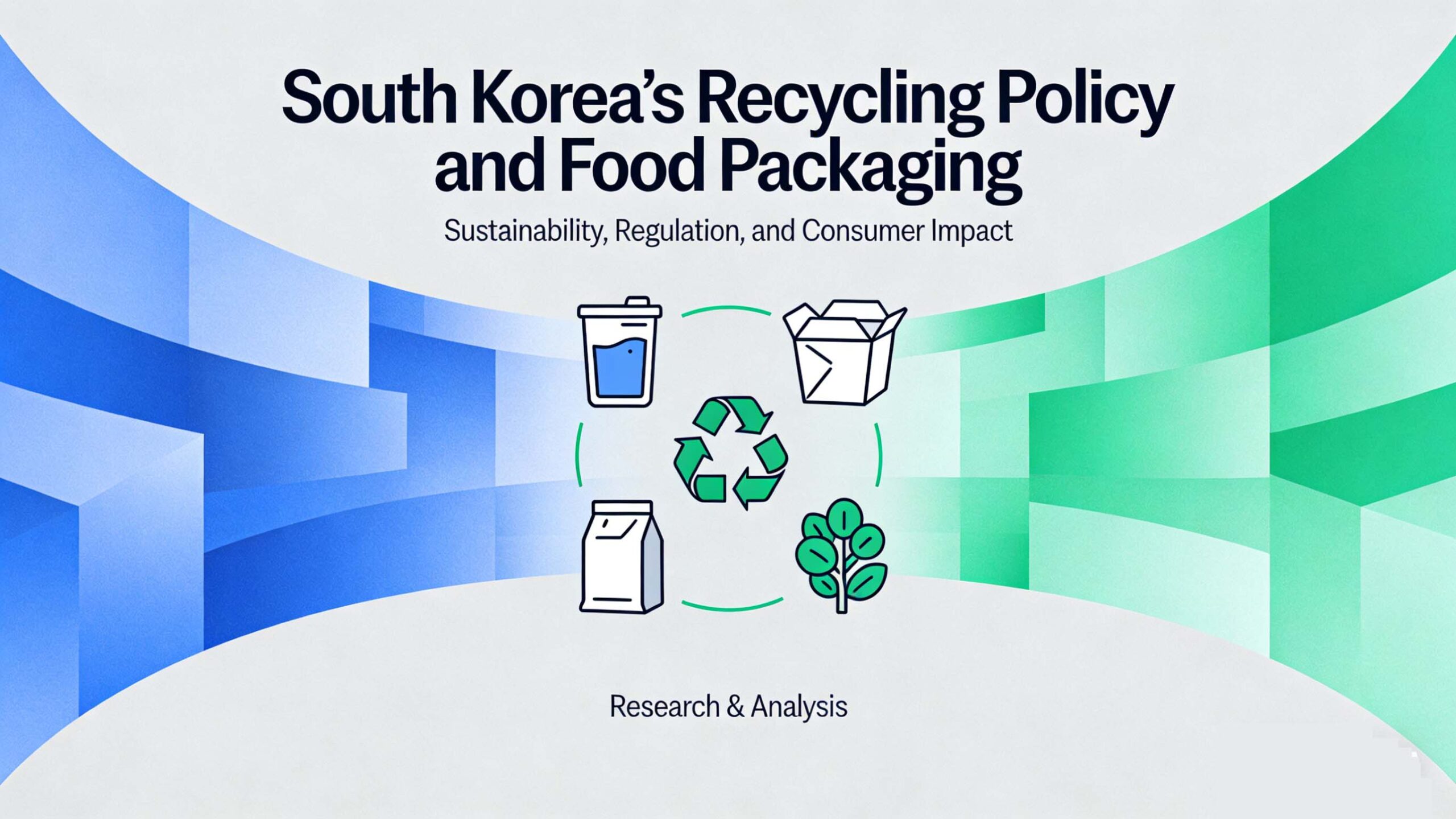 South Korea’s Recycling Policy and Food Packaging