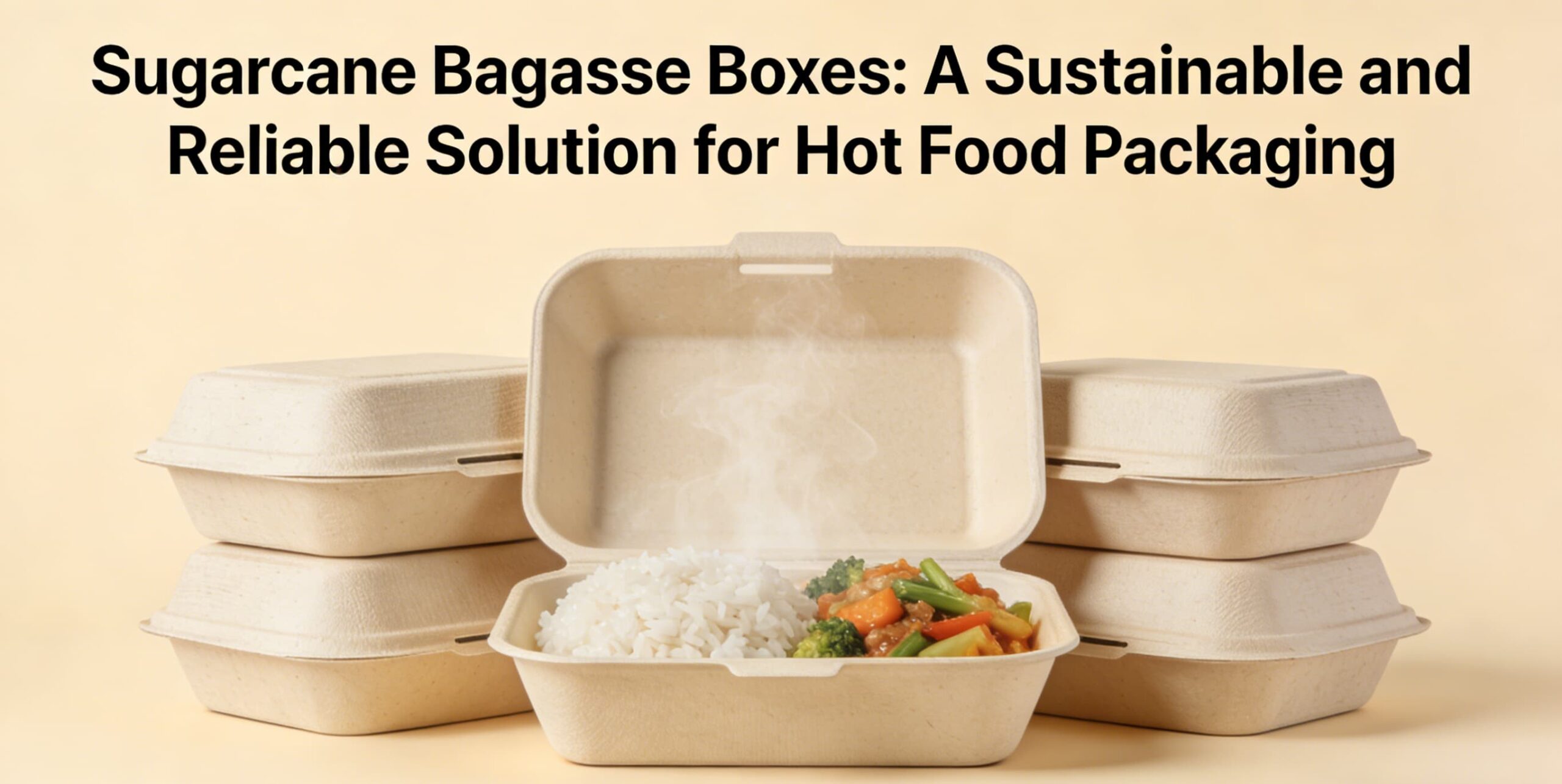 Sugarcane Bagasse Boxes