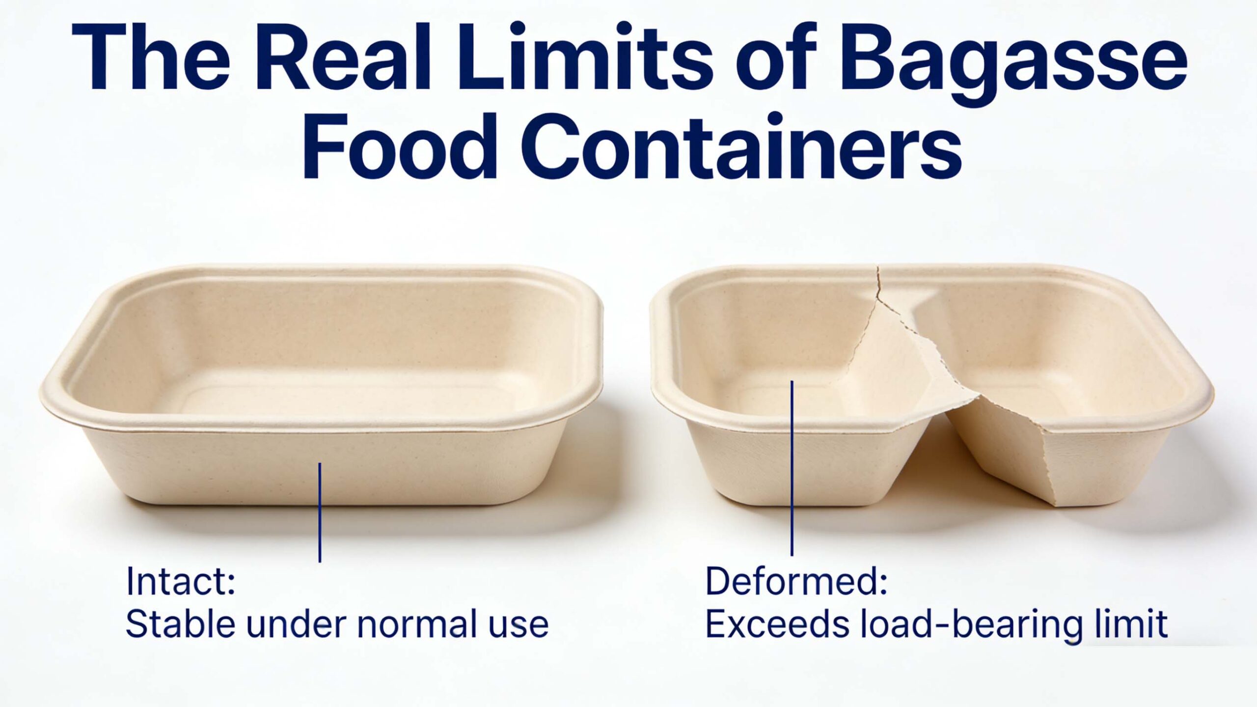The Real Limits of Bagasse Food Containers
