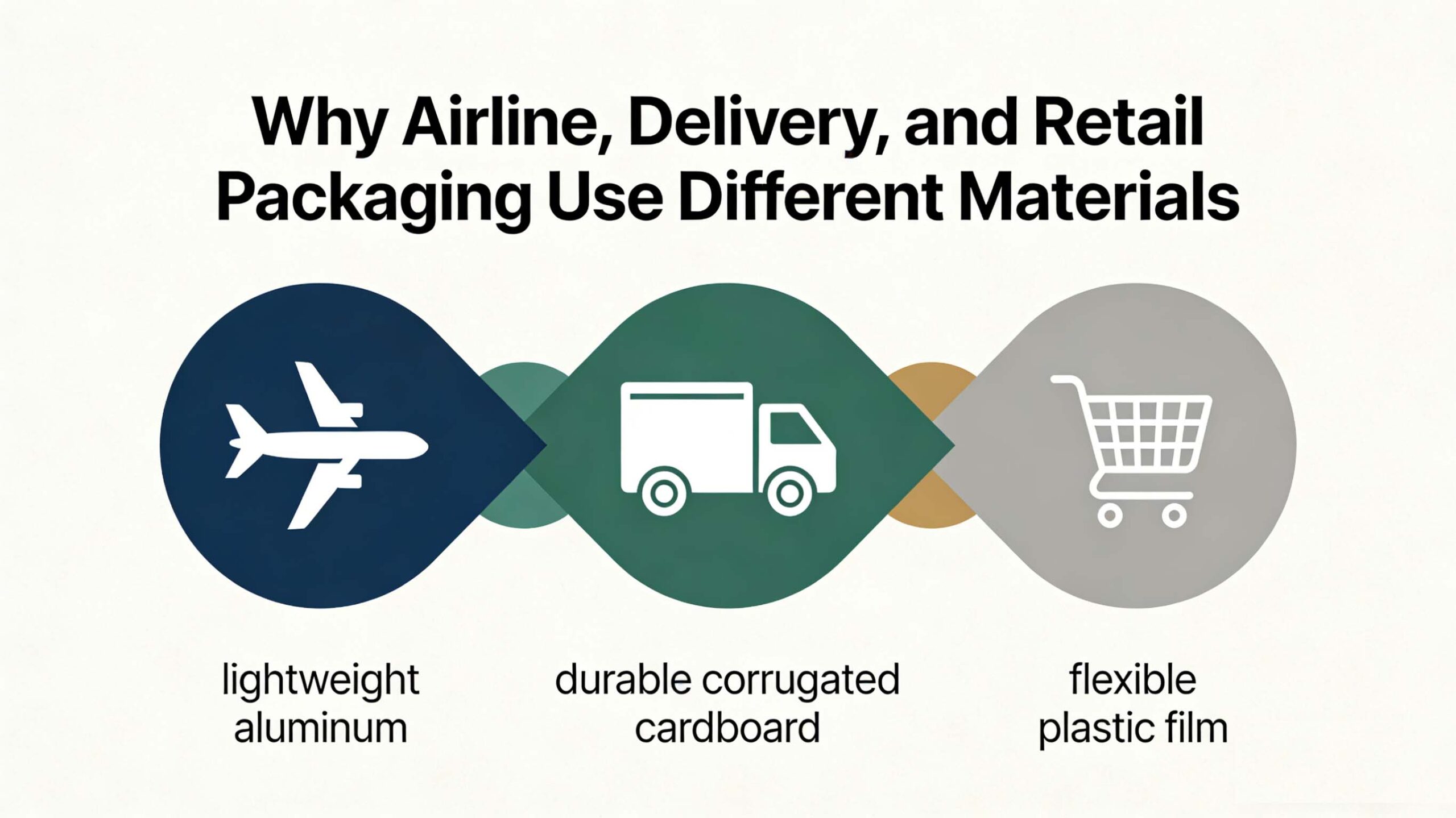 Why Airline, Delivery, and Retail Packaging Use