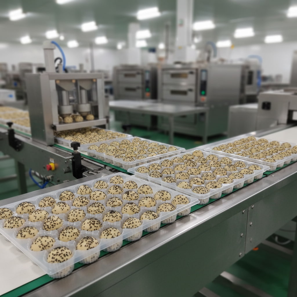 industrial frozen food tray