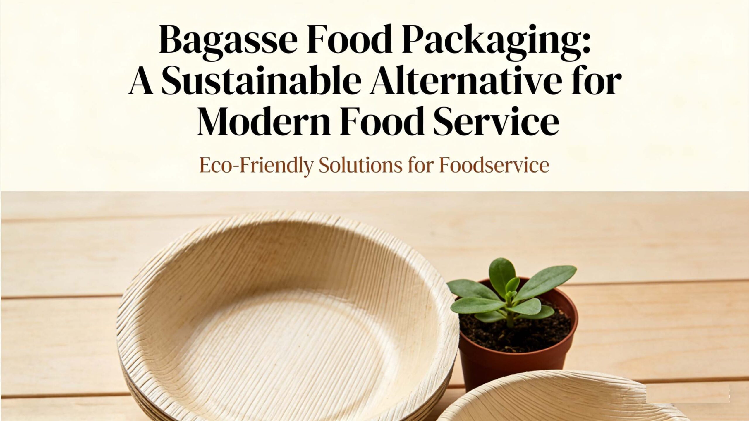 Bagasse Food Packaging: A Sustainable Alternative for Modern Food Service
