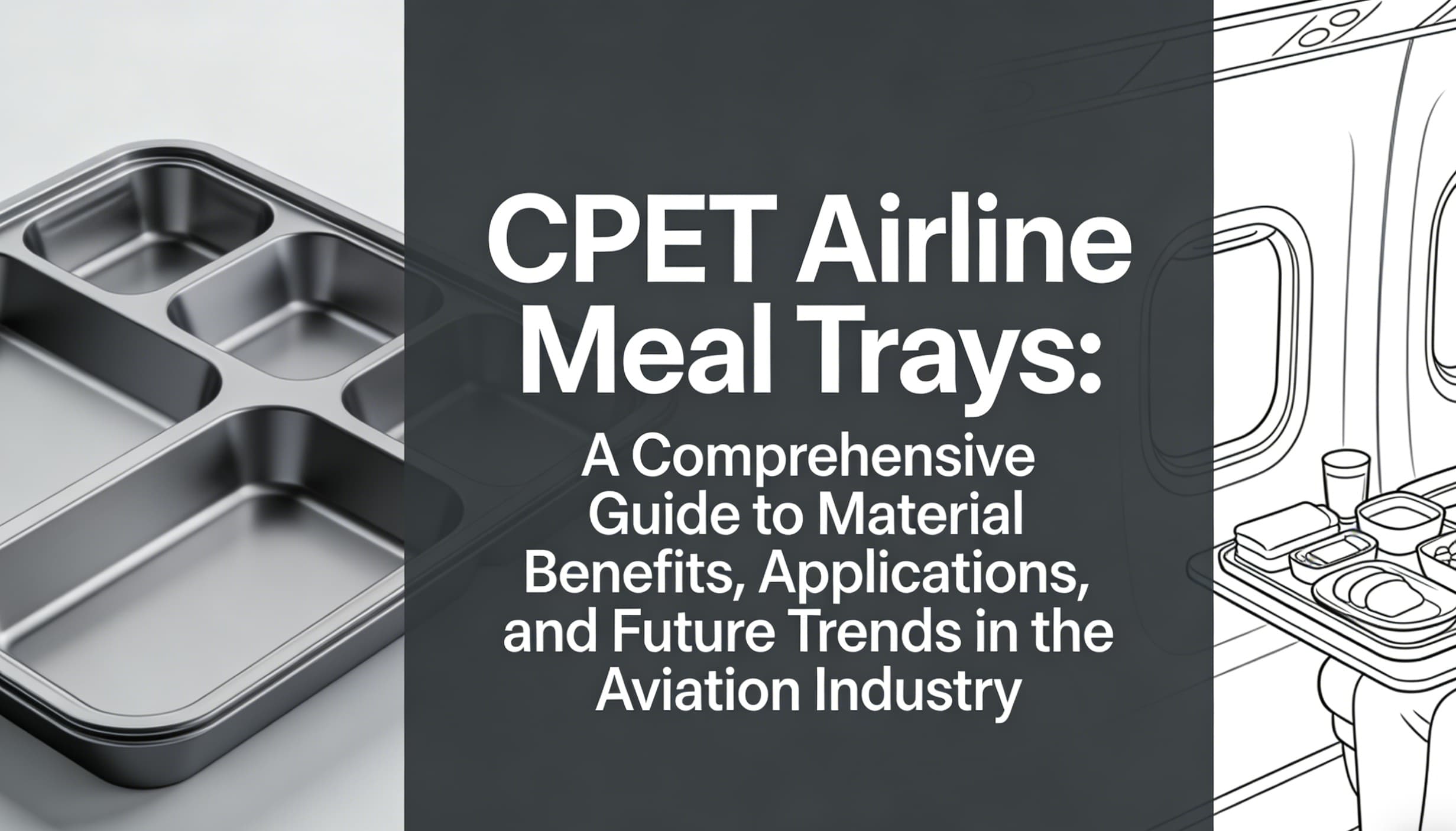CPET Airline Meal Trays