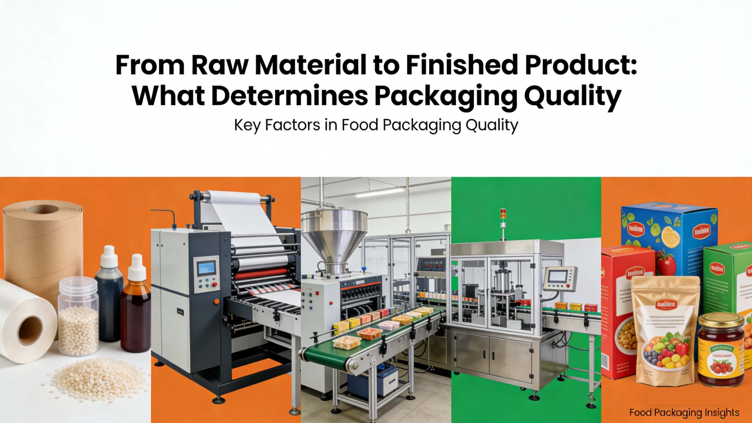 From Raw Material to Finished Product: What Determines Packaging Quality