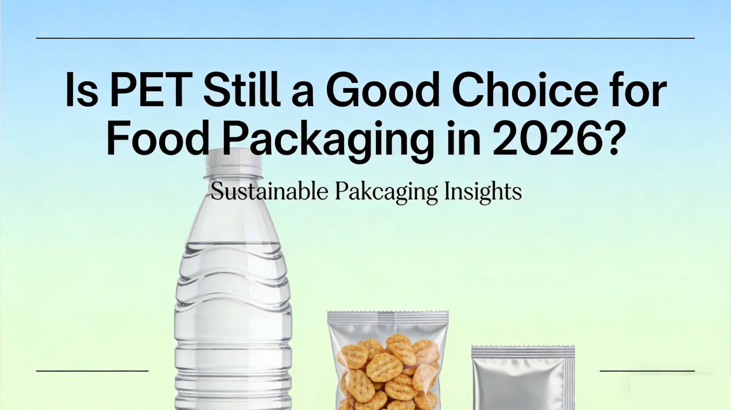 Is PET Still a Good Choice for Food Packaging in 2026