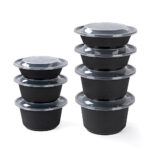 Microwave Safe PP Food Containers with Lids – Takeaway Bowls 360ml–1000ml
