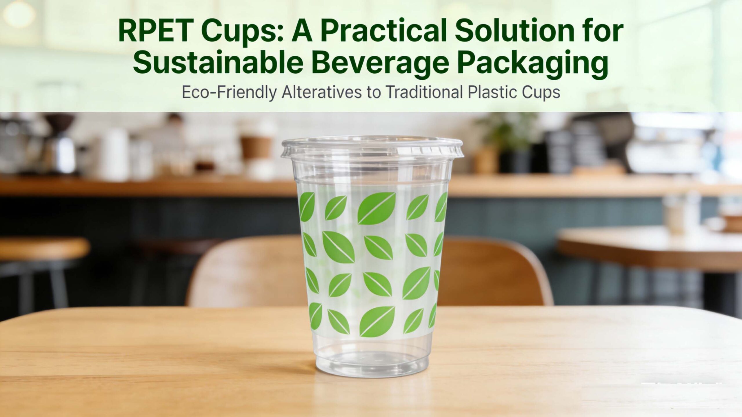 RPET Cups A Practical Solution for Sustainable Beverage Packaging