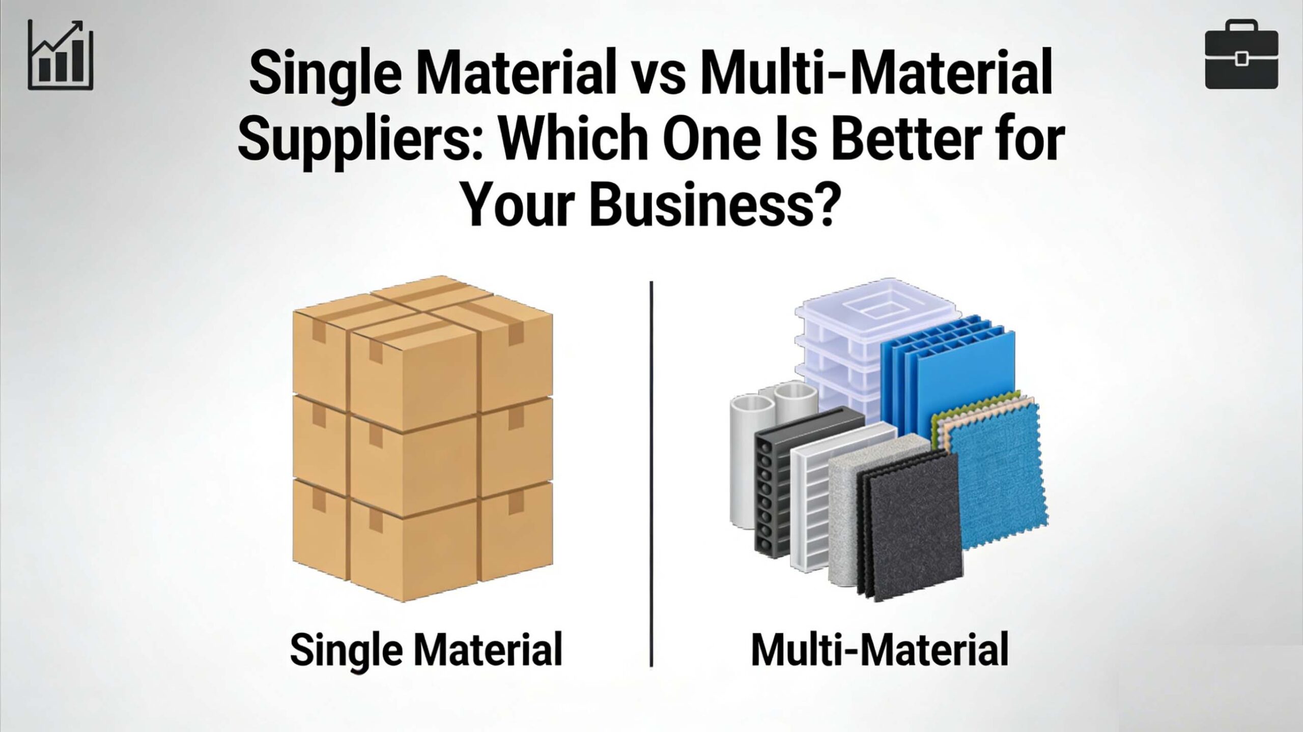 Single Material vs Multi-Material Suppliers: Which One Is Better for Your Business?