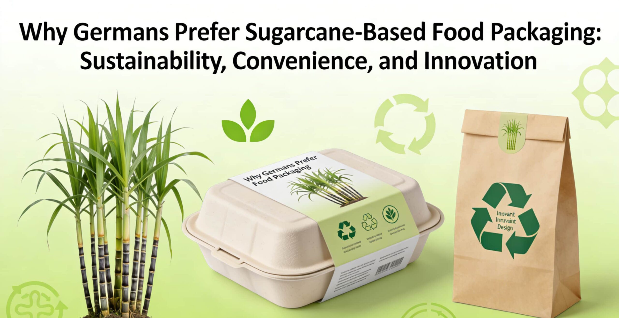 Sugarcane-Based Food Packaging