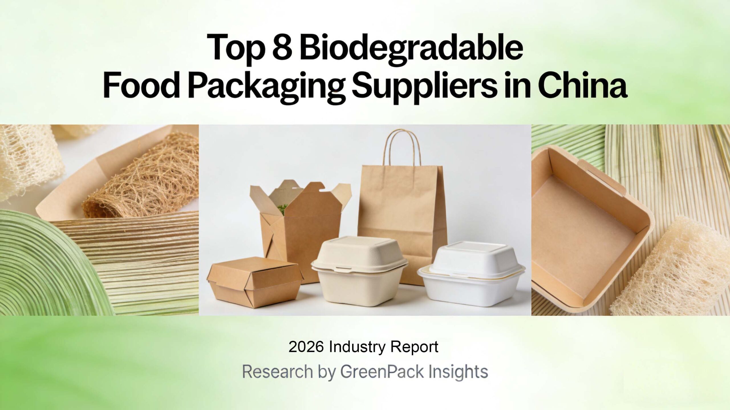 Top 8 Biodegradable Food Packaging Suppliers in China
