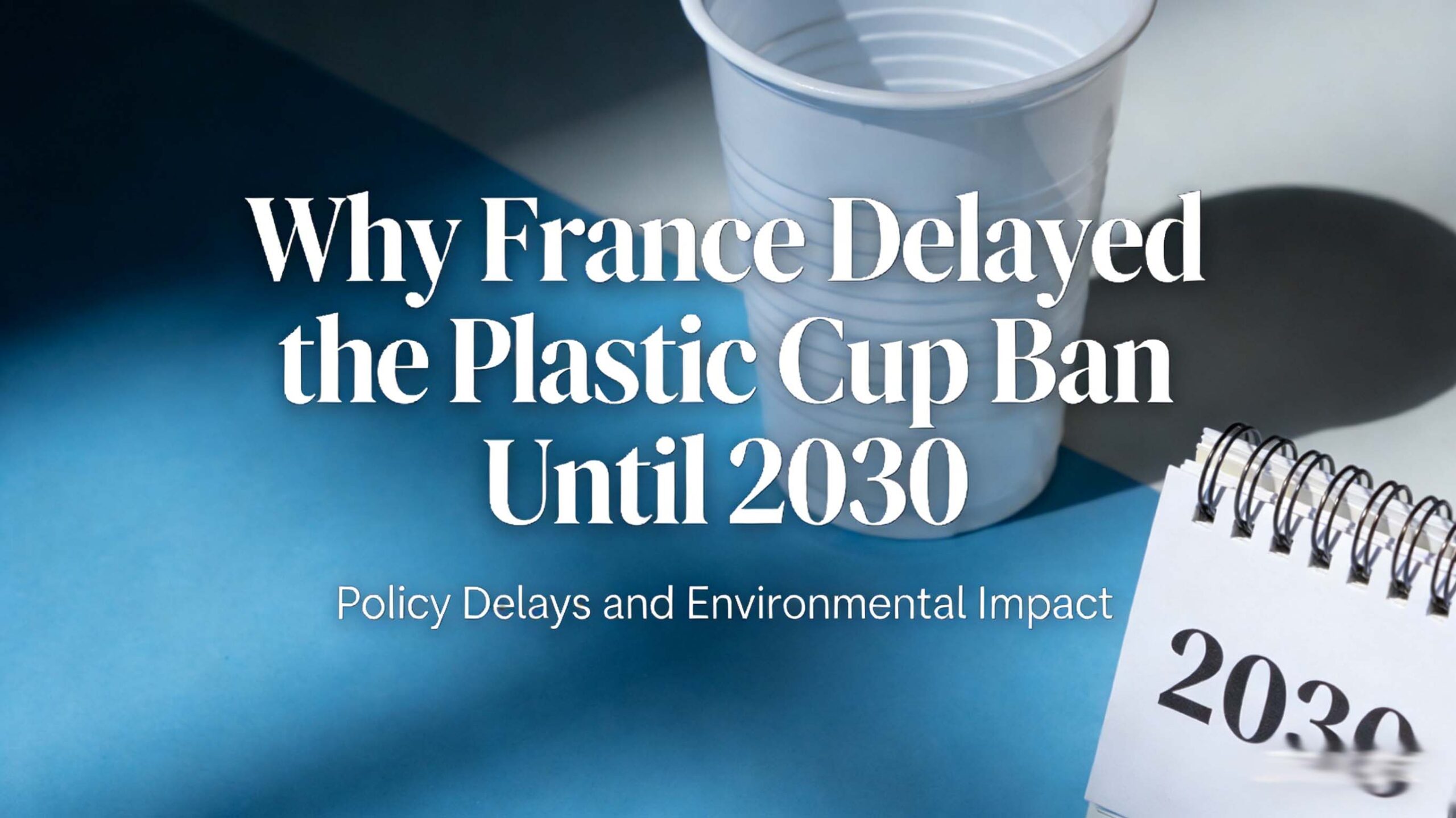 Why France Delayed the Plastic Cup Ban Until 2030