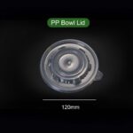 Φ120 Clear PP Lids for Food Containers – Multi-Size Thermoformed Lids