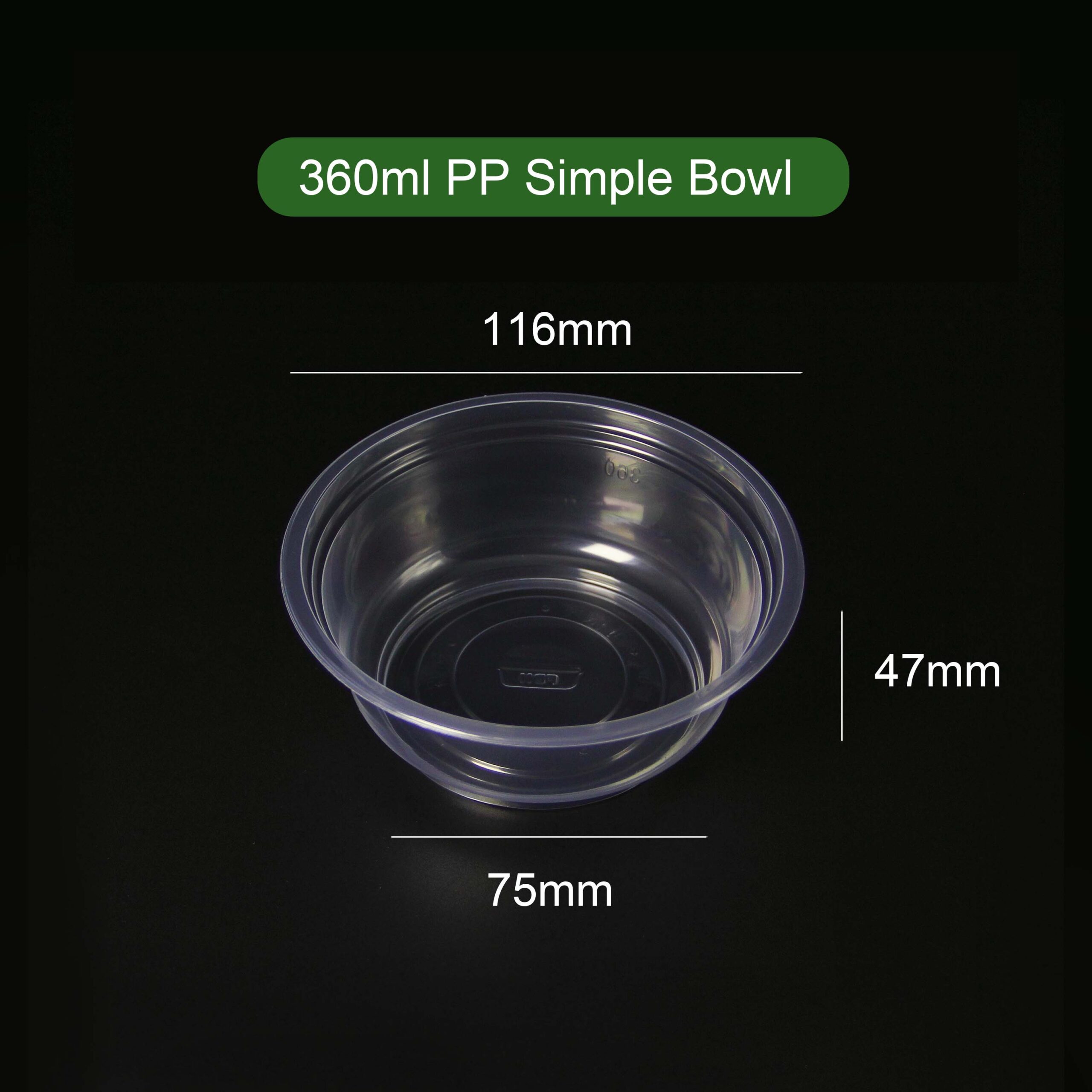 360ml PP bowl