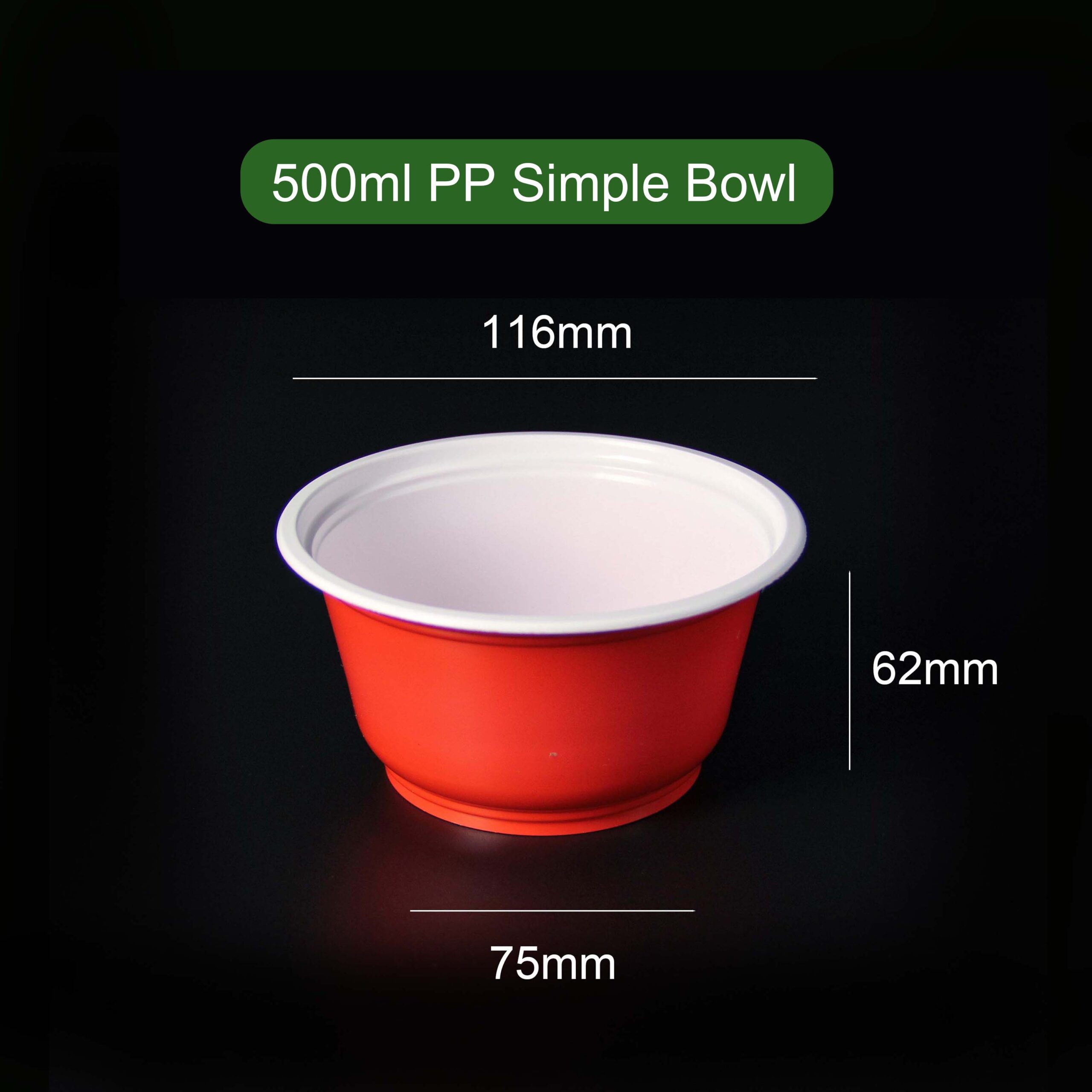 500ml PP bowl
