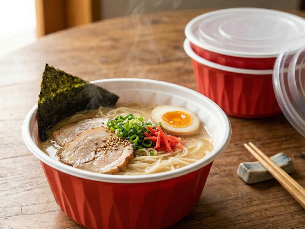 Disposable PP Two-Color Food Bowl