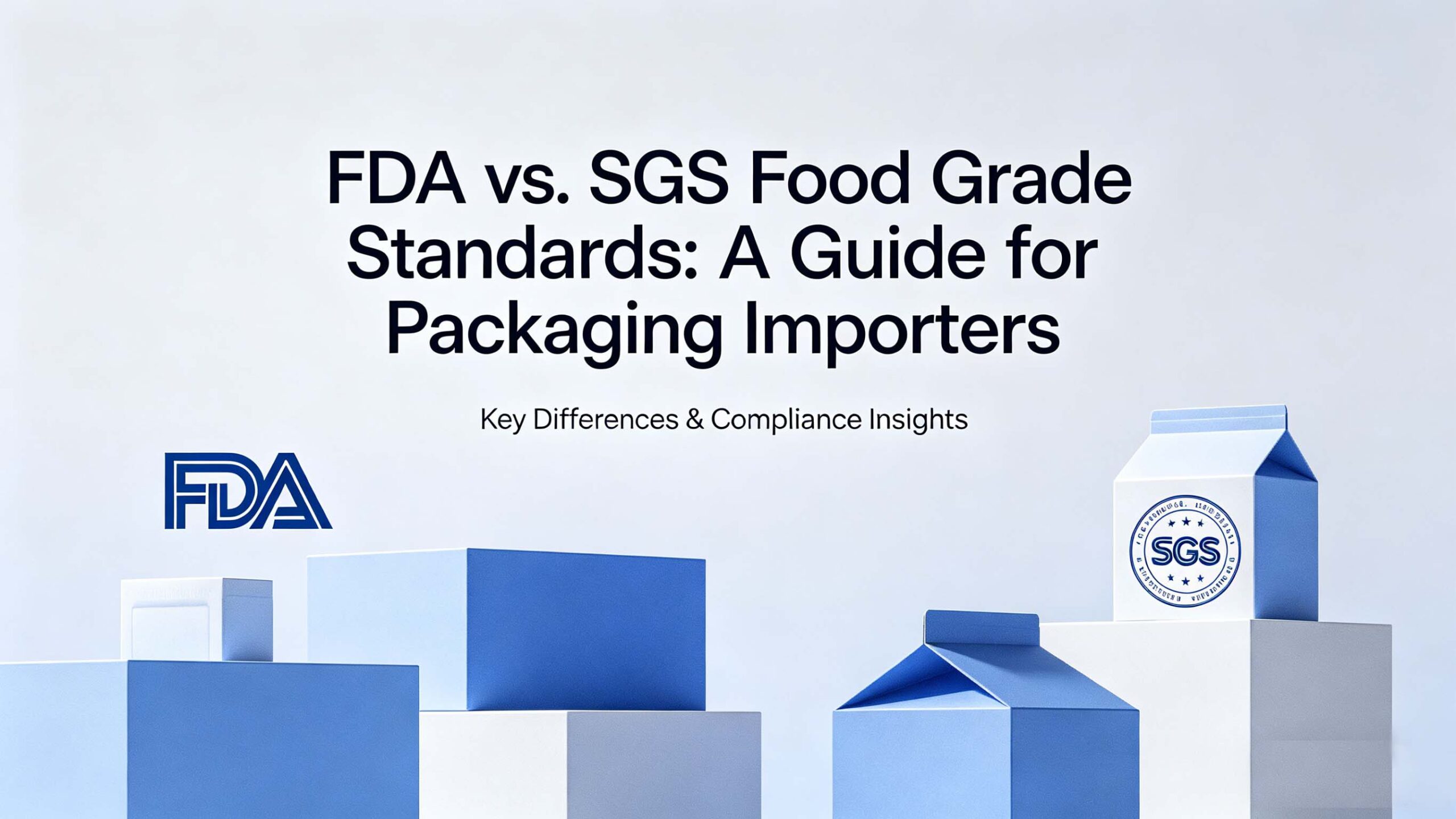 FDA vs. SGS Food Grade Standards: A Guide for Packaging Importers