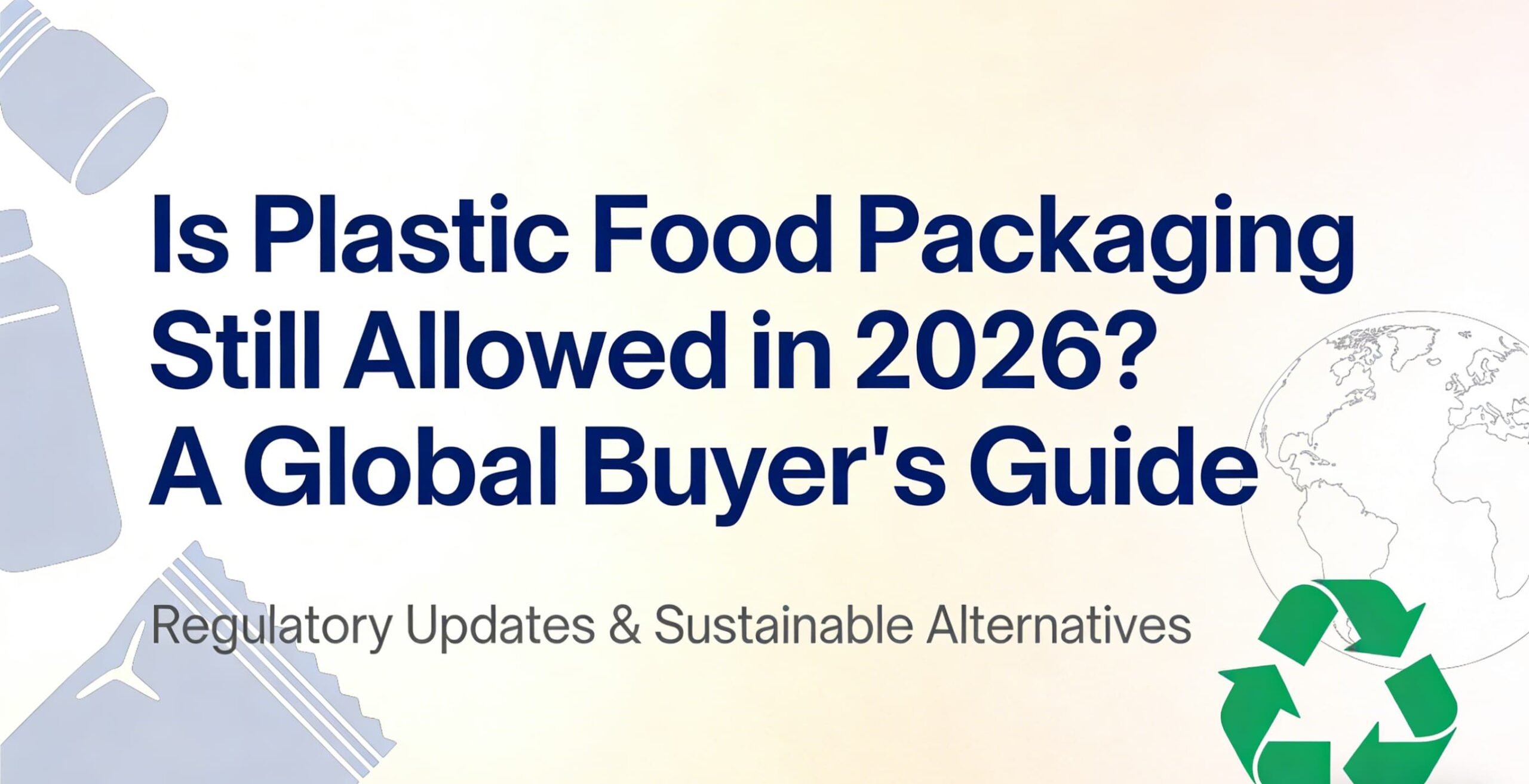 Is Plastic Food Packaging Still Allowed in 2026 A Global Buyer's Guide