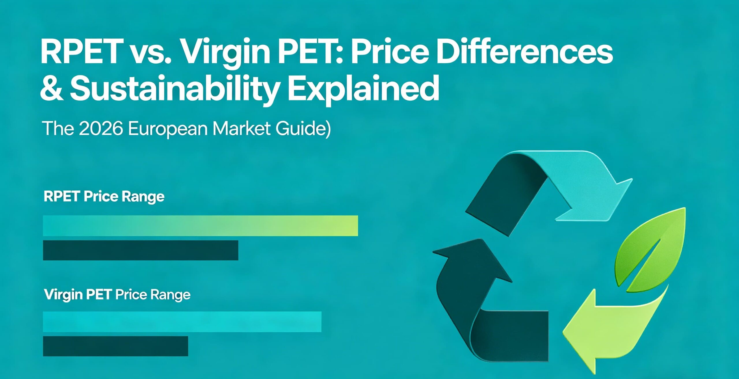 RPET vs Virgin PET Price Differences & Sustainability Explained (The 2026 European Market Guide)