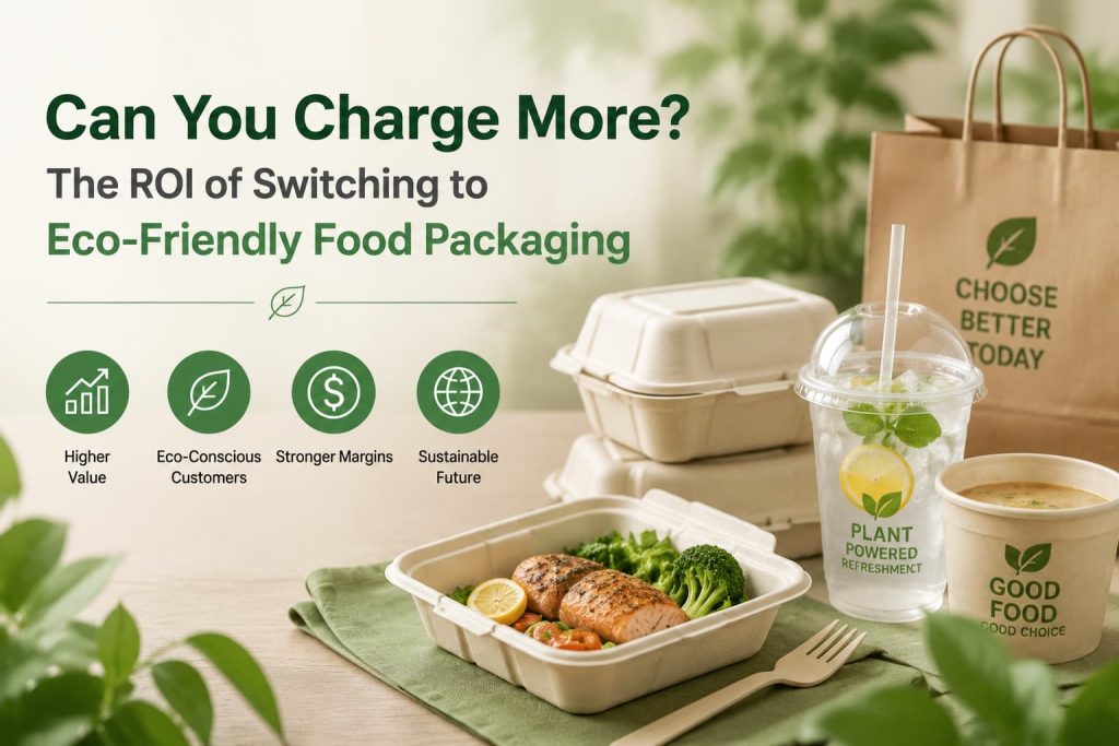 Can You Charge More The ROI of Switching to Eco-Friendly Food Packaging