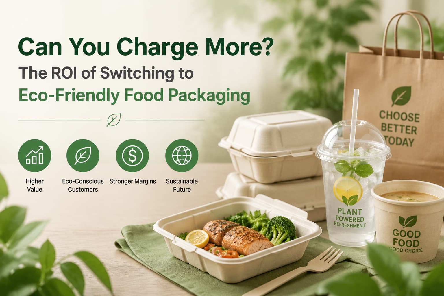 Can You Charge More The ROI of Switching to Eco-Friendly Food Packaging