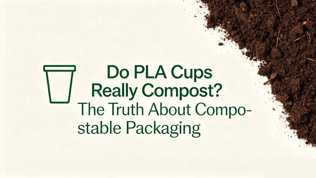 Do PLA Cups Really Compost? The Truth About Compostable Packaging