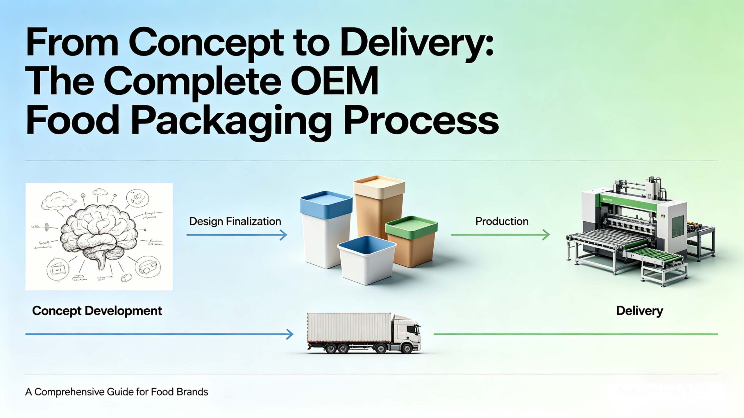 From Concept to Delivery: The Complete OEM Food Packaging Process