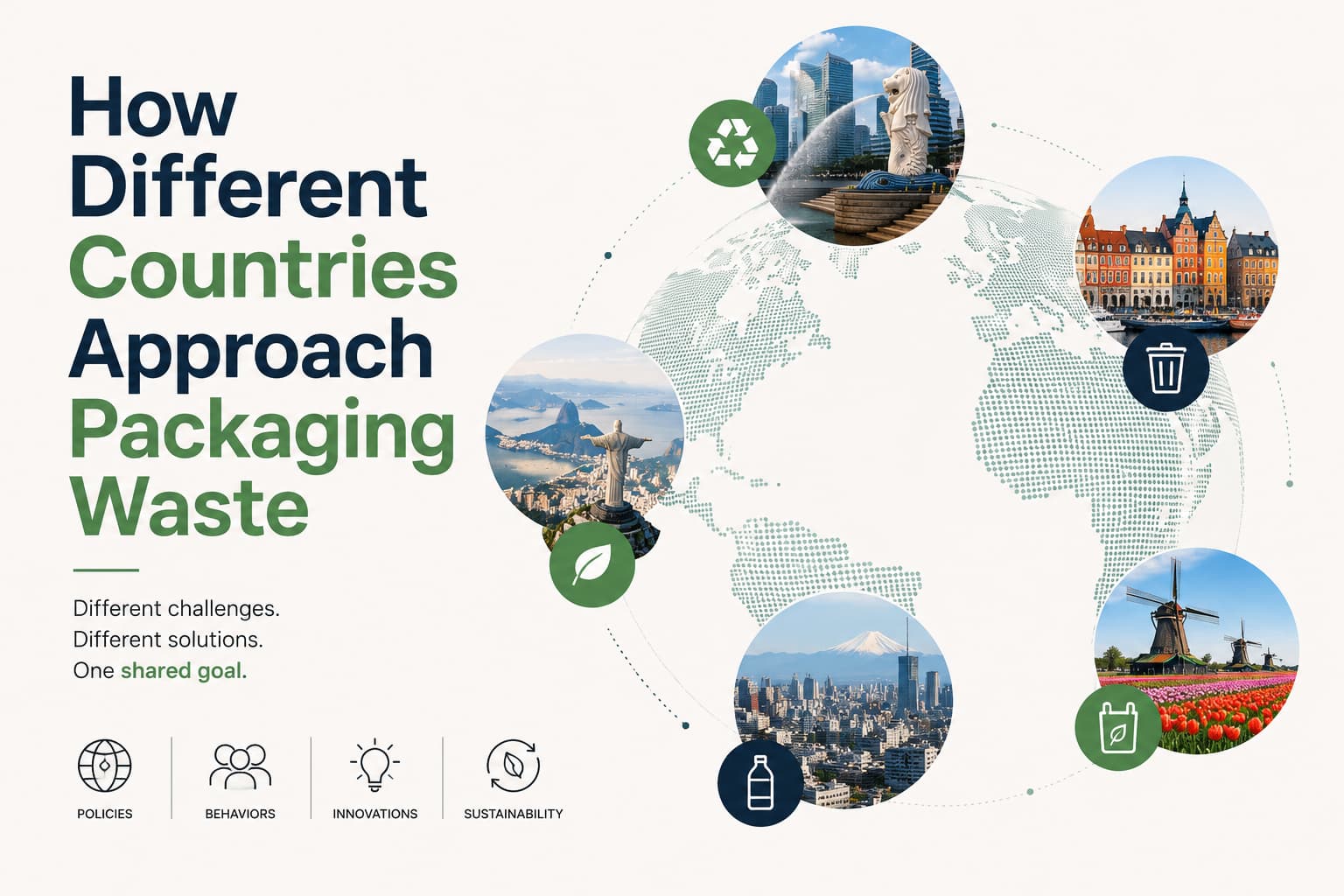 How Different Countries Approach Packaging Waste