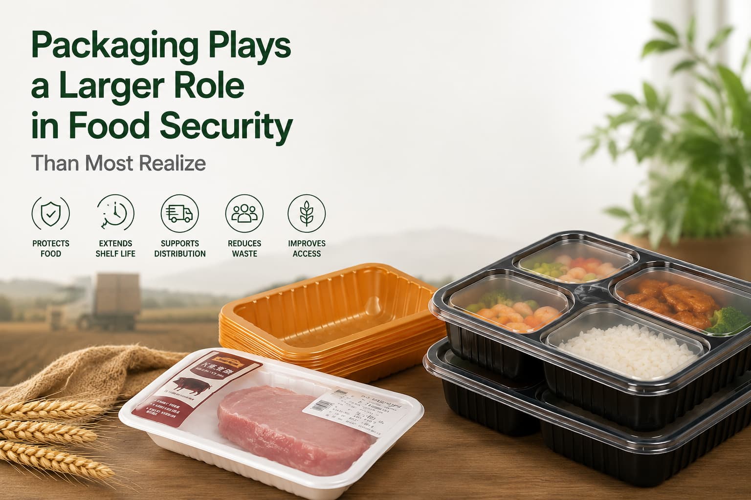 Packaging Plays a Larger Role in Food Security Than Most Realize