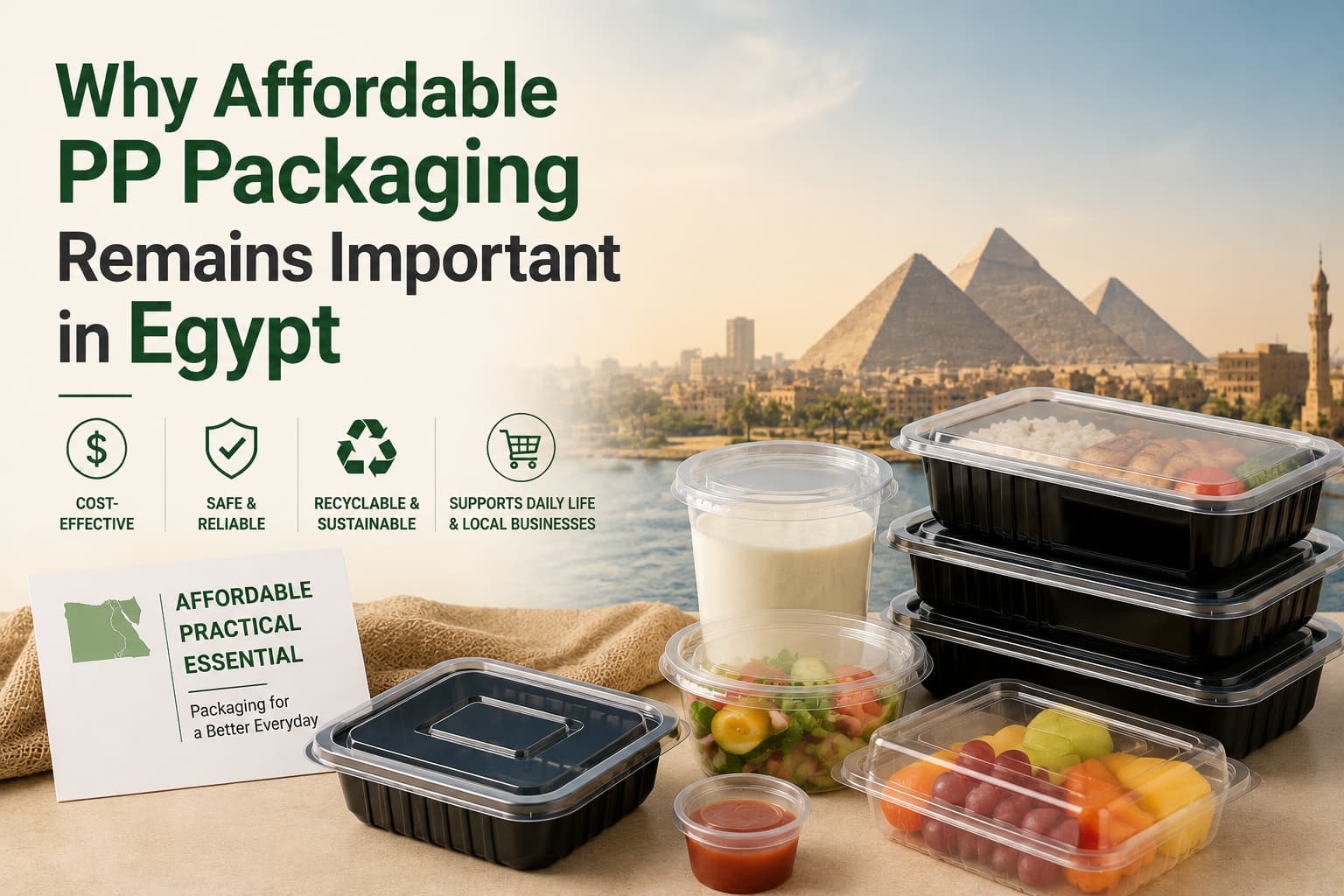 Why Affordable PP Packaging Remains Important in Egypt