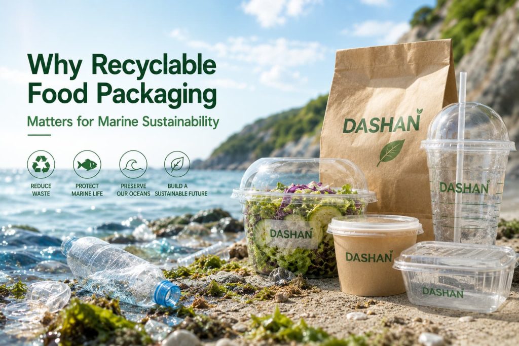 Why Recyclable Food Packaging Matters for Marine Sustainability