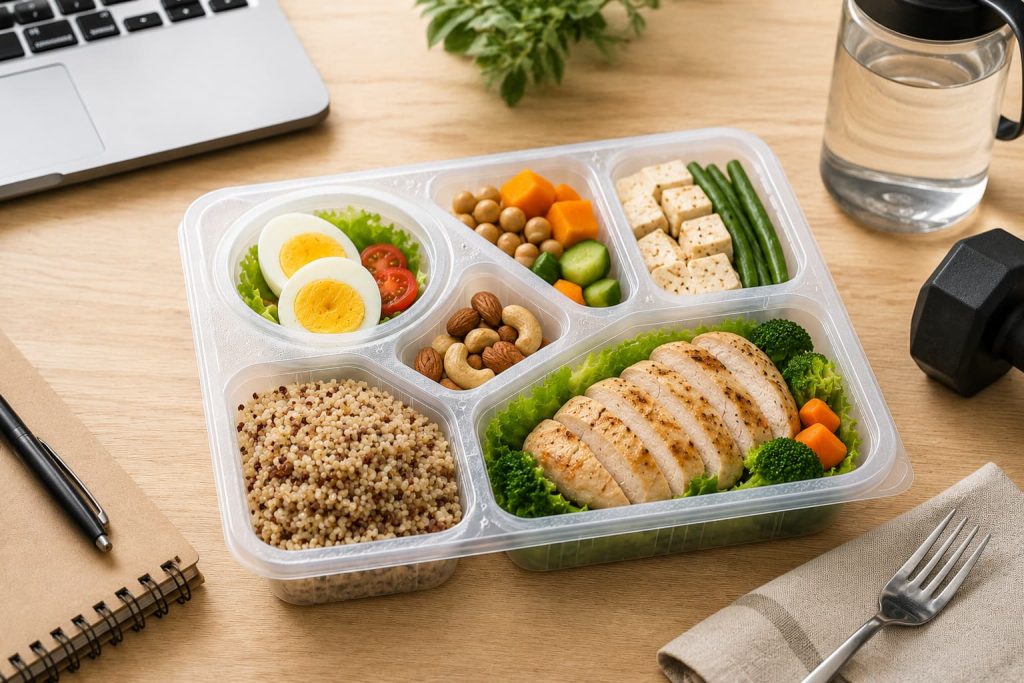 High-protein meals