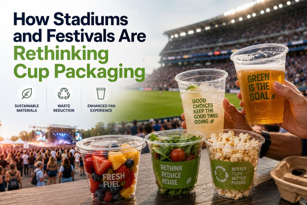 How Stadiums and Festivals Are Rethinking Cup Packaging