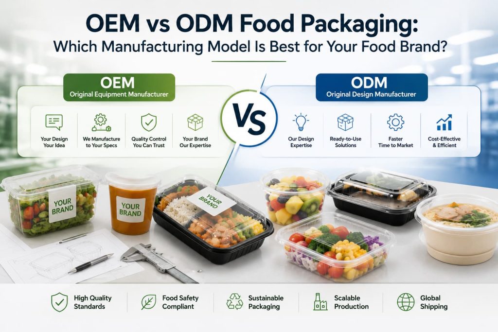 Dashan 11 OEM vs ODM Food Packaging: Which Manufacturing Model Is Best for Your Food Brand?
