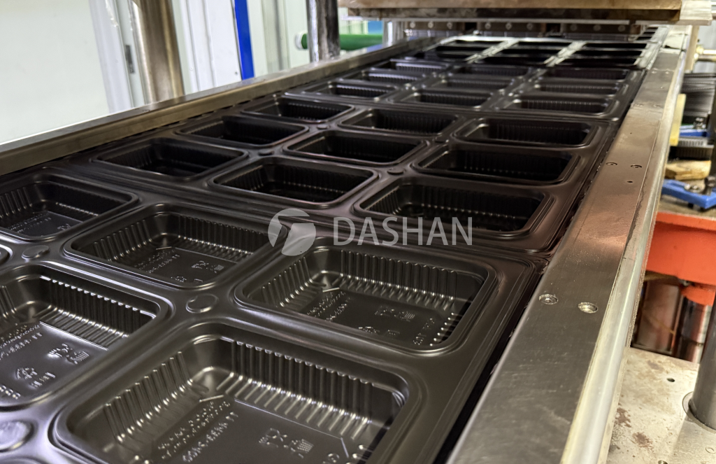 PP tray production process