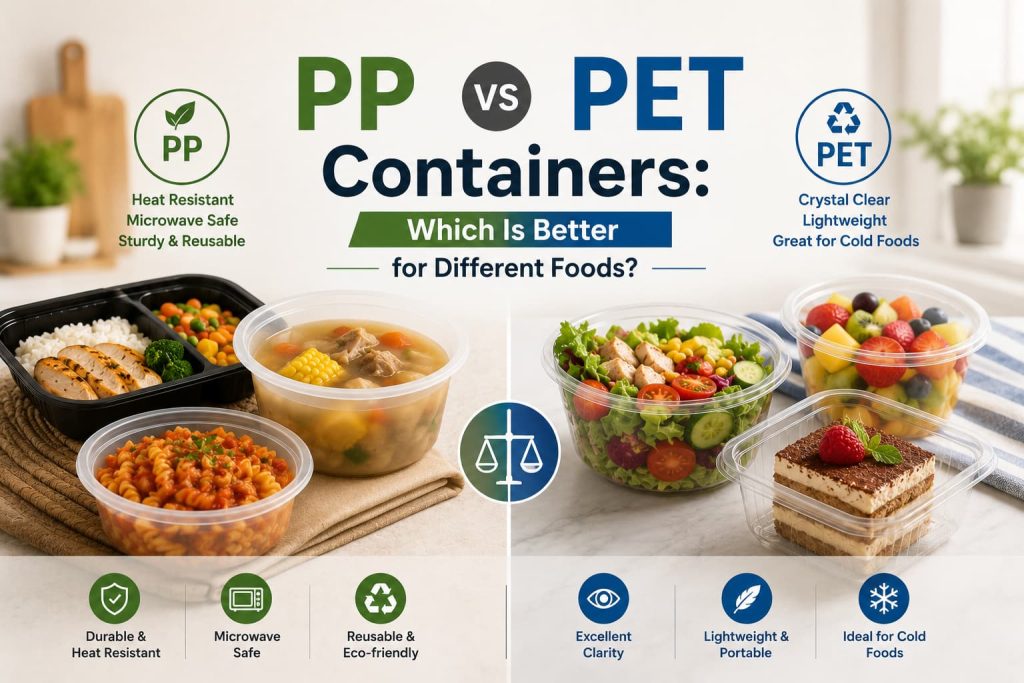 Dashan 11 PP vs PET Containers Which Is Better for Different Foods