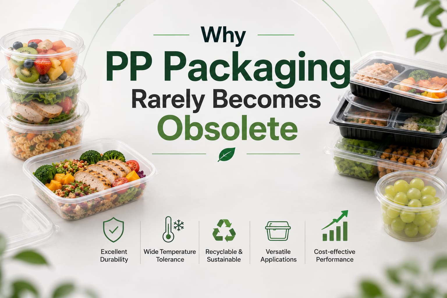 Why PP Packaging Rarely Becomes Obsolete