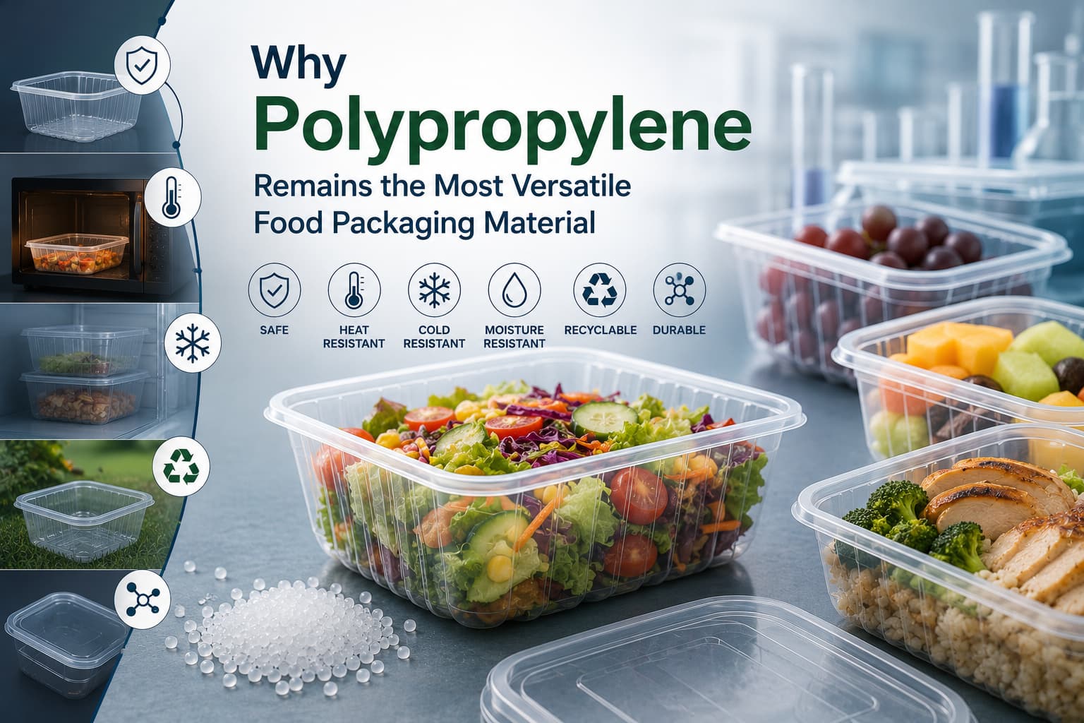 Why Polypropylene Remains the Most Versatile Food Packaging Material