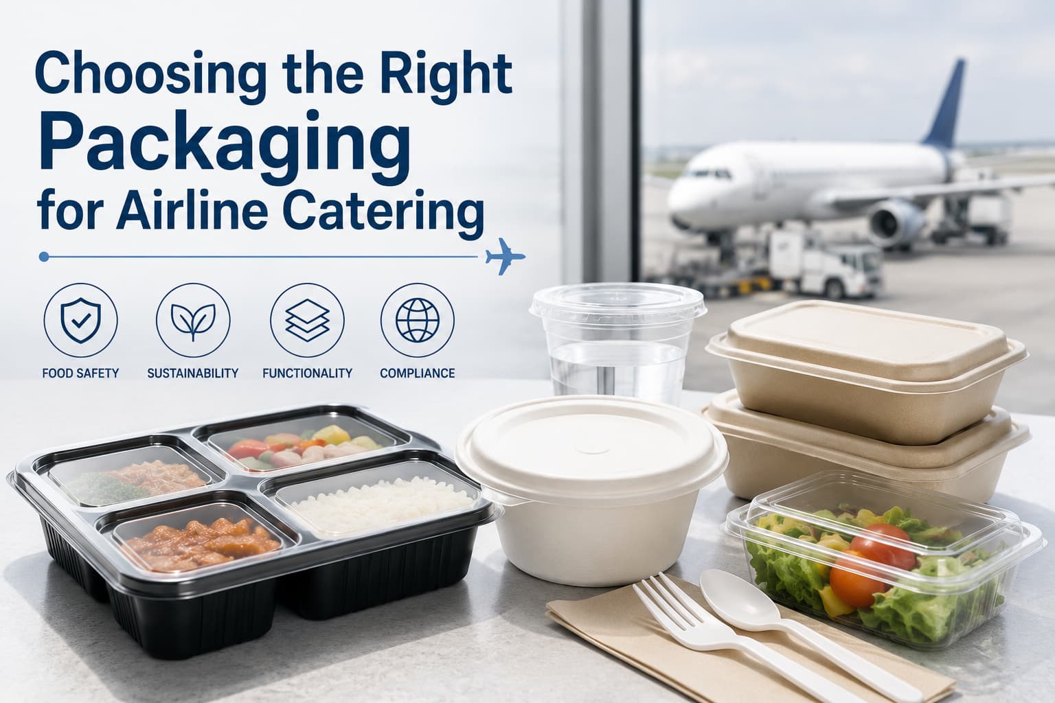 Choosing the Right Packaging for Airline Catering Choosing the Right Packaging for Airline Catering
